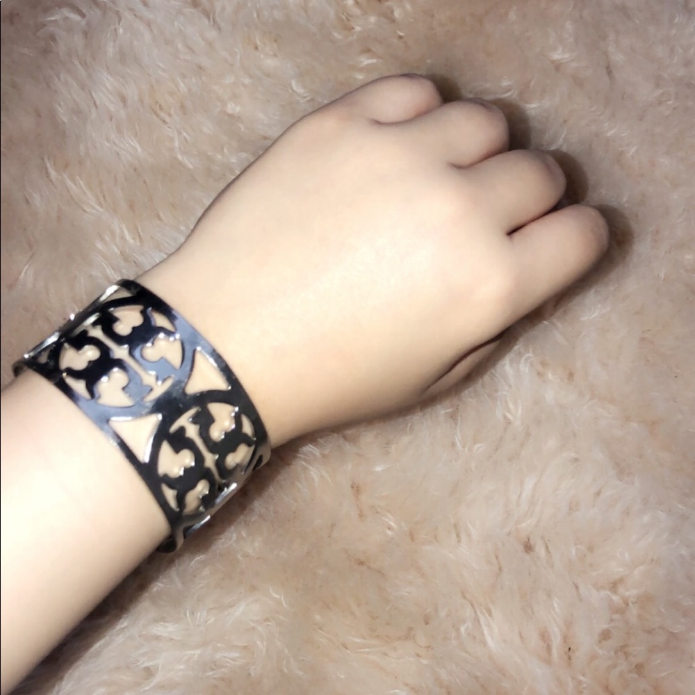 Tory Burch Silver Cuff Bracelet